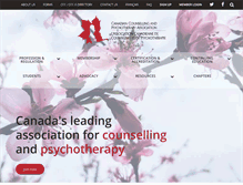 Tablet Screenshot of ccpa-accp.ca